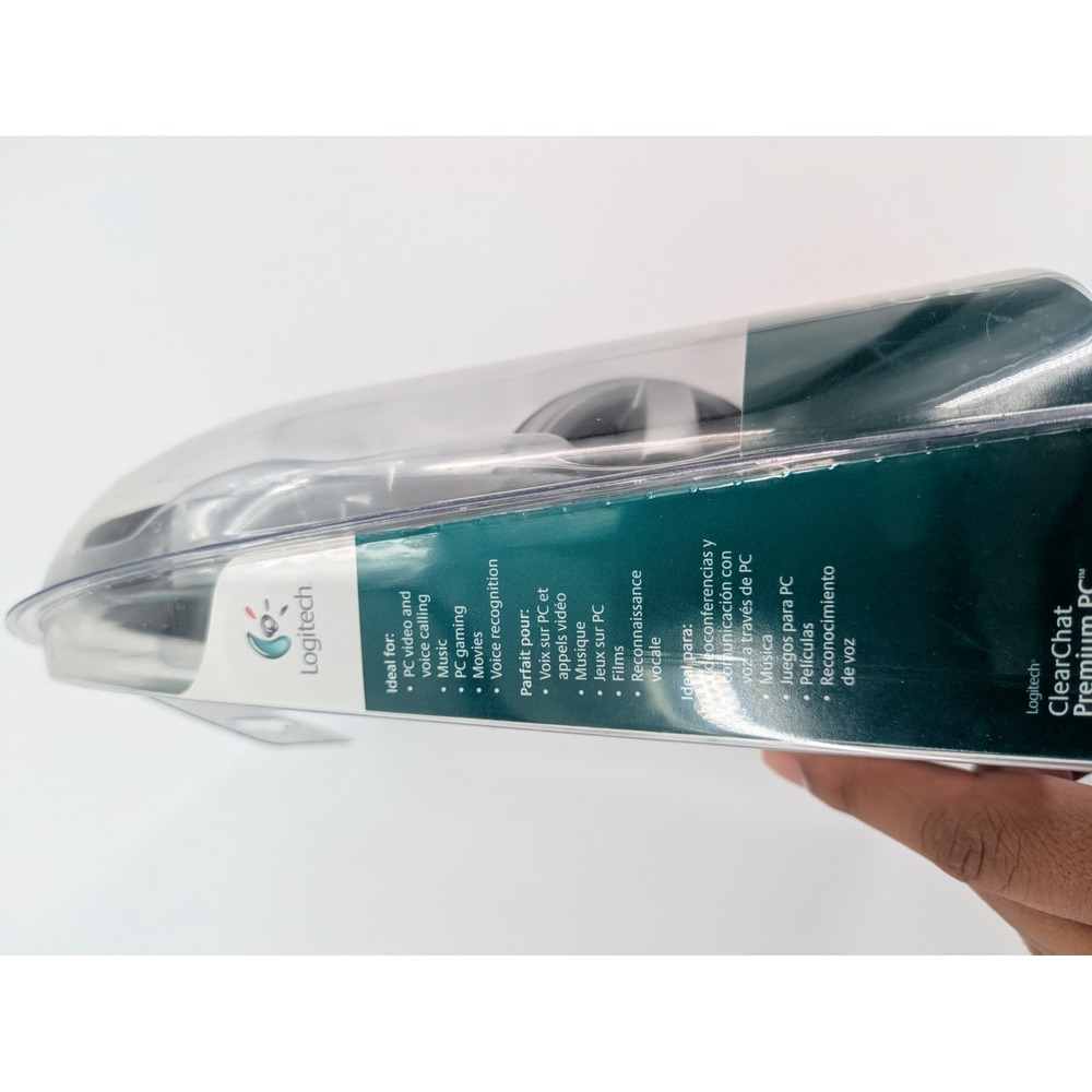 Logitech ClearChat Premium PC Headset Noise Canceling BRAND NEW - Picture 5 of 10